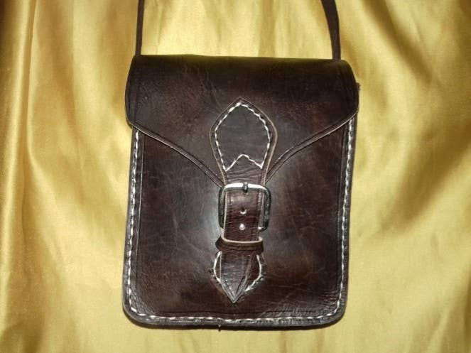 Bolso Cuadrado vacuno doble compartimento-0