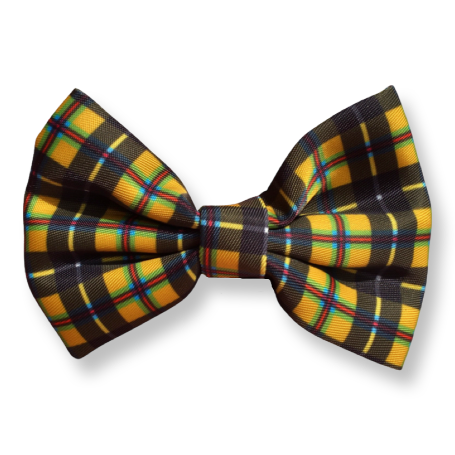 Dog Bow Tie - Cornish Tartan-0
