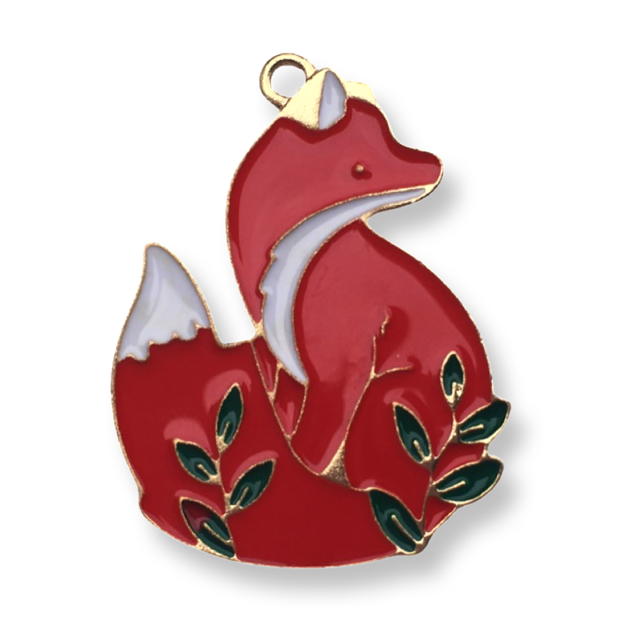 Red Fox Charm-0