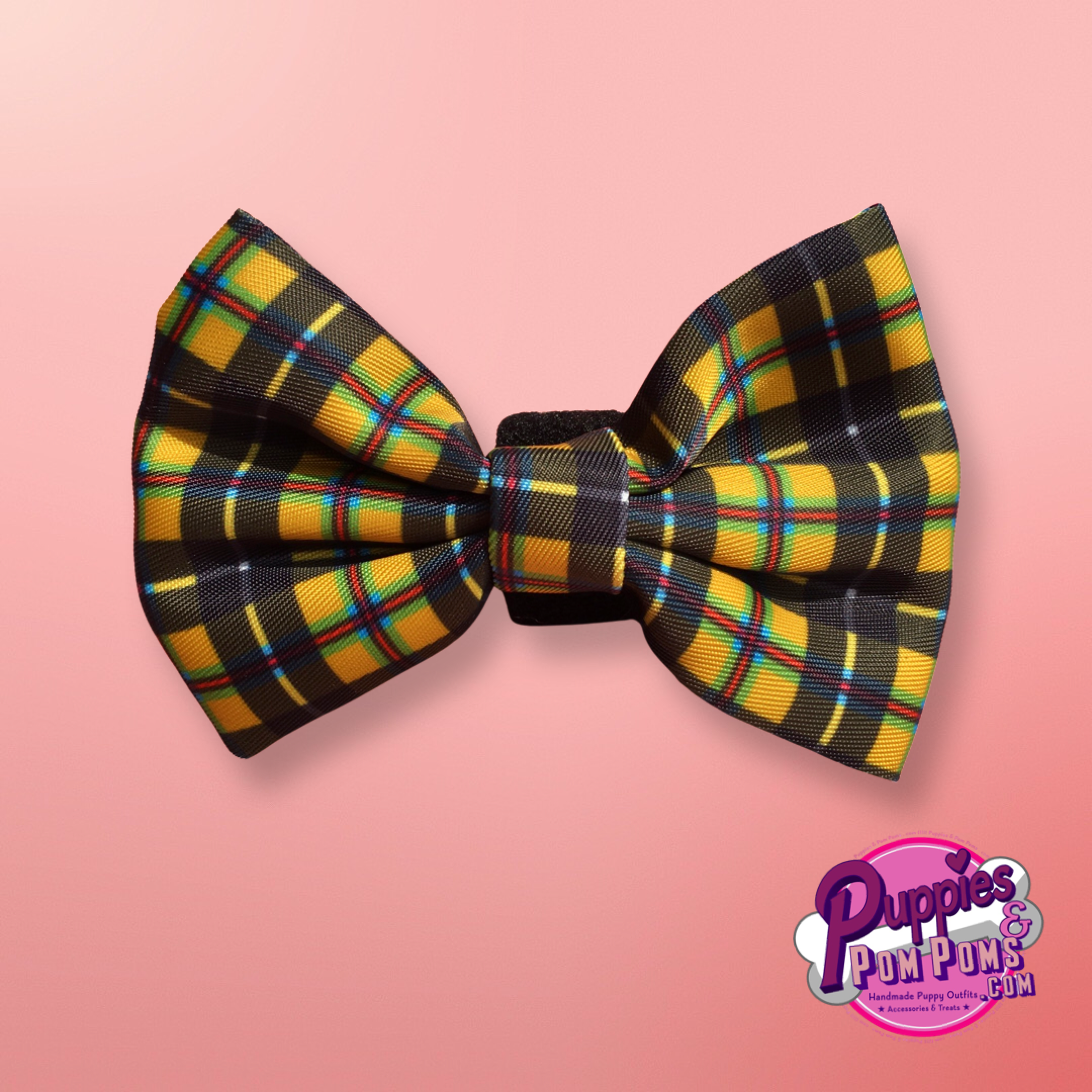 Dog Bow Tie - Cornish Tartan-2
